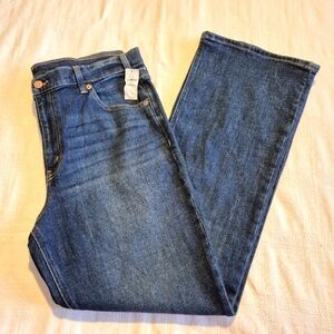 Gap women's size 14 x 32 90's loose flare mid rise jeans, NWT
